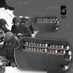 Ražba psích známek DOG TAGS 1944-1946